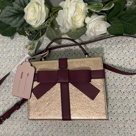 Kate Spade】wrapping party リボン ギフトBOXクロスボディ (kate 